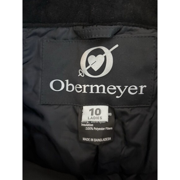 Obermeyer Women’s Malta Black Activewear Pants Size 10 Regular - Picture 4 of 5